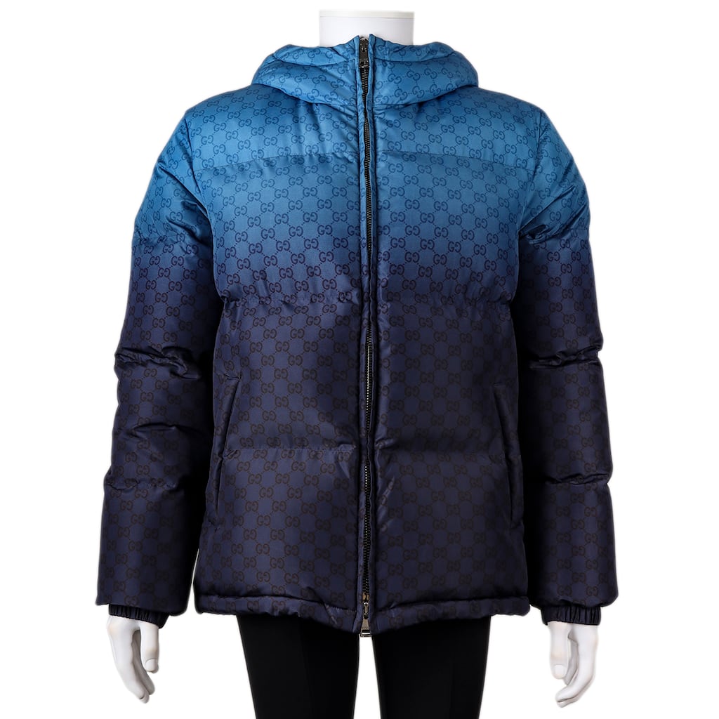 Gucci Men's Printed Poplin Tech Jacket