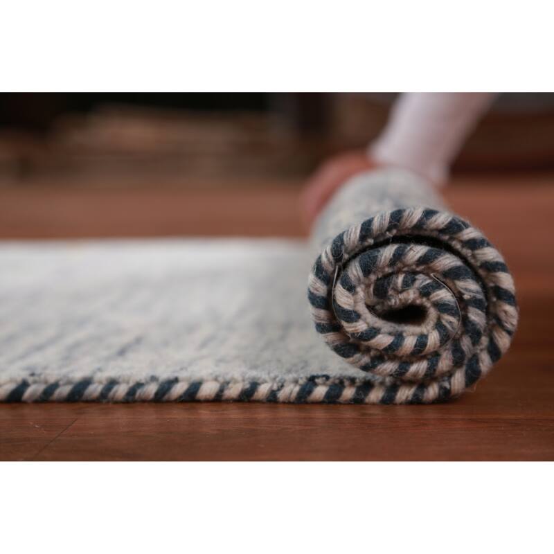 Hand Knotted Oriental 100% Wool Carpet Tribal Animal Pictorial Beige & Ivories Gabbeh Area Rug - 5' 9'' X 2' 9''