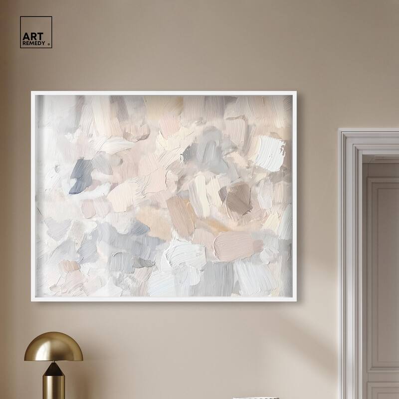 Soft Colors Fade I Shadowbox by Art Remedy