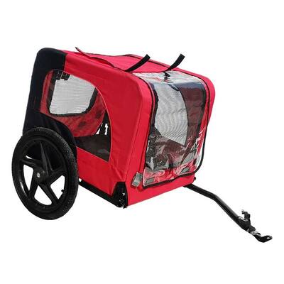 Outdoor Pet Jogging Stroller Foldable Dog Carriers Bicycle Trailer