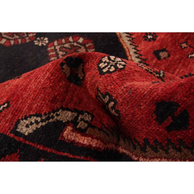ECARPETGALLERY Hand-knotted Anadol Red Wool Rug - 3'2 x 9'4