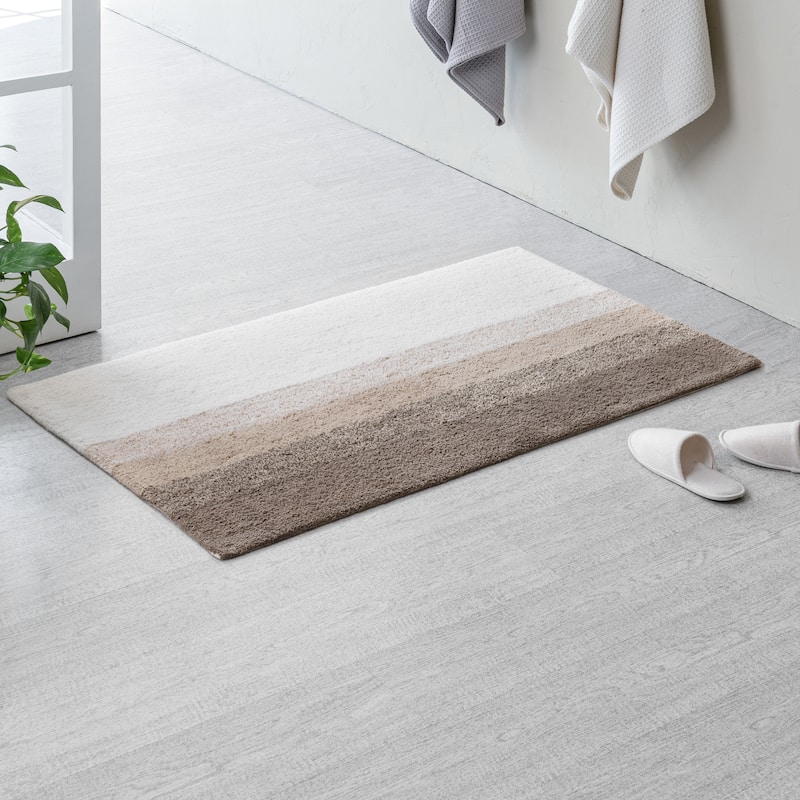 MH London Avebury Stripe Cotton Bath Mat