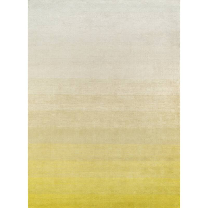 Momeni Metro Hand Tufted Wool Contemporary Geometric Area Rug - 2' 3" x 3' 9" - Citrus - Rectangle