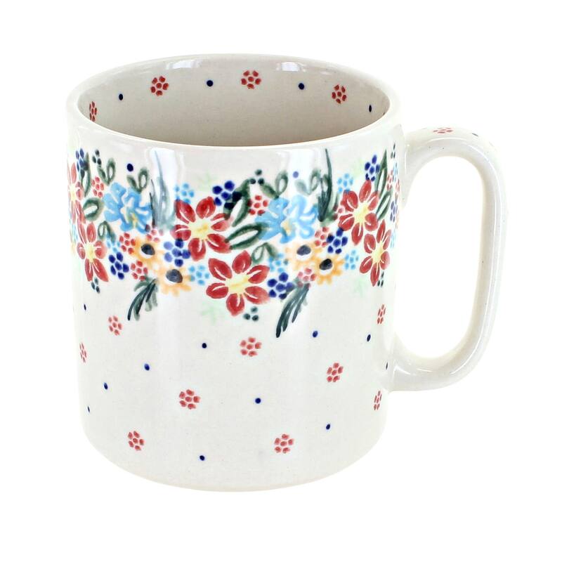 Blue Rose Polish Pottery Vena Mug - Tara