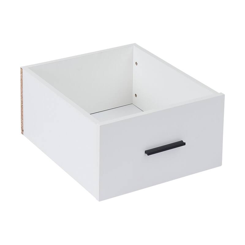 VECELO Nightstand Set of 1/2, Modern Square Side End Table, Living Room, Study Metal Frame