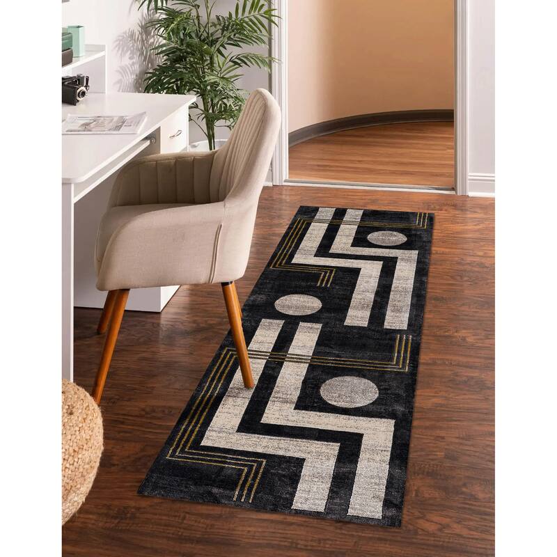 ECARPETGALLERY Machine Woven Erisa Contemporary/Modern Area Rug