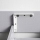 preview thumbnail 14 of 17, Ove Decors Lelio III 60 in. Double Sink Vanity in Grey Brushed Nickel