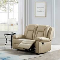 Bonded Leather Recliner Loveseat - On Sale - Bed Bath & Beyond - 37052005