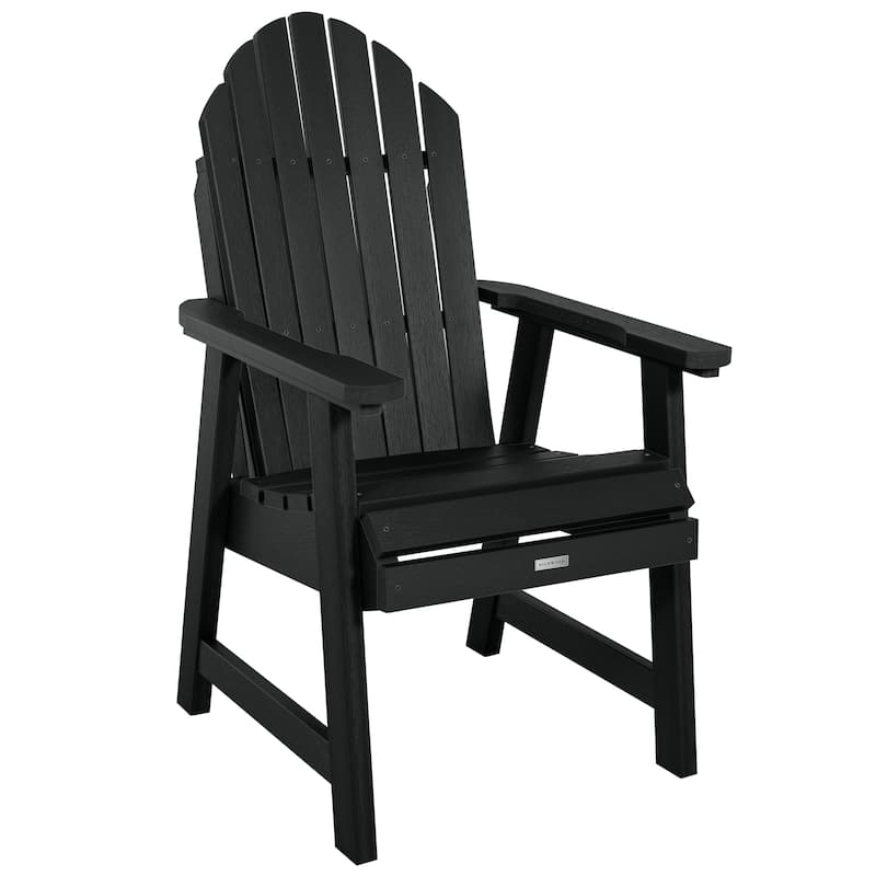 Hamilton Eco-friendly Deck Chair - Dining-height - Black