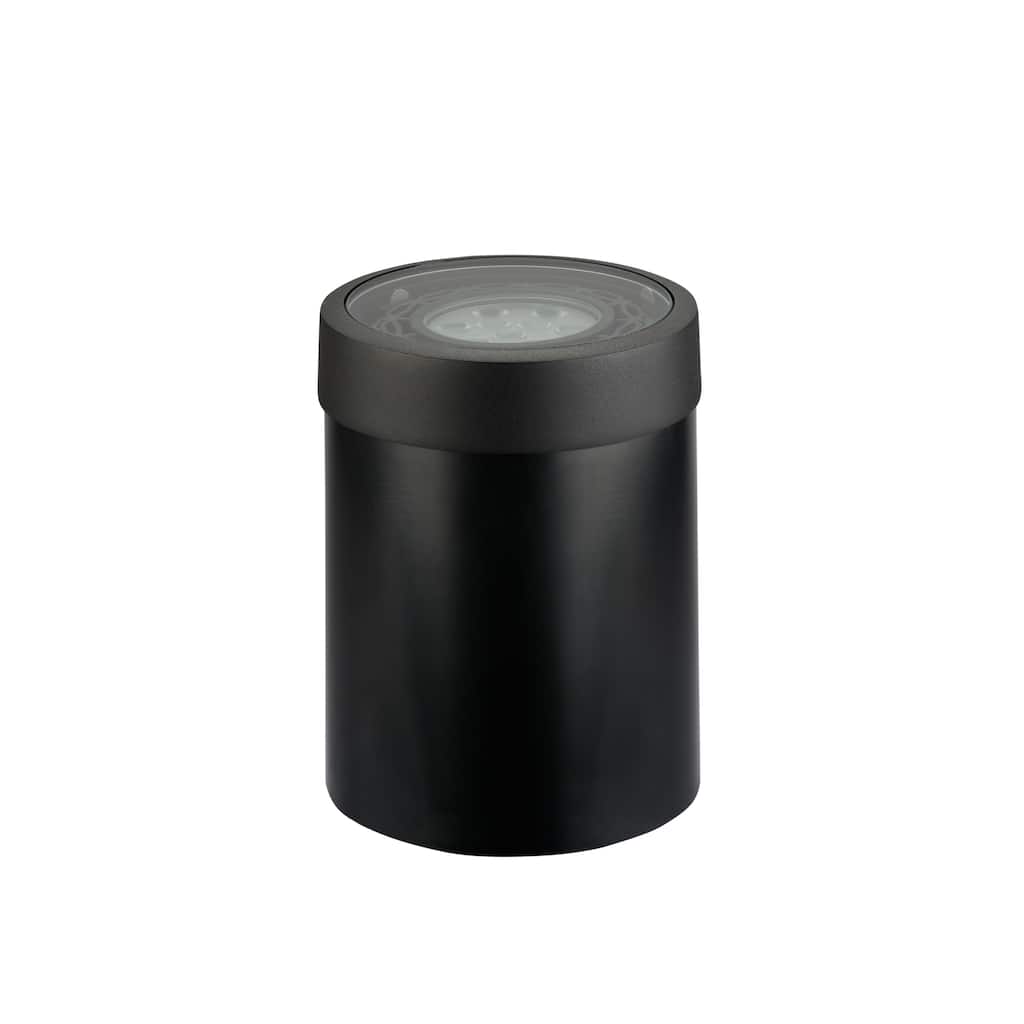 Kichler Lighting Well Light with Brass Trim Par36 (Drop-In) in Black Brass, Landscape Lighting, (7" x 5.75"),15507BKB - 7