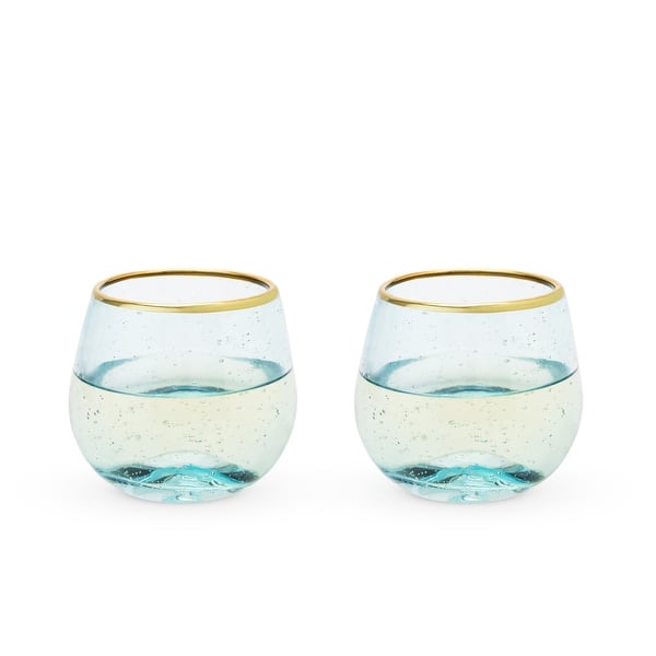 Twine Luster Stemless Wine Glass Set by Twine - case pack = 4