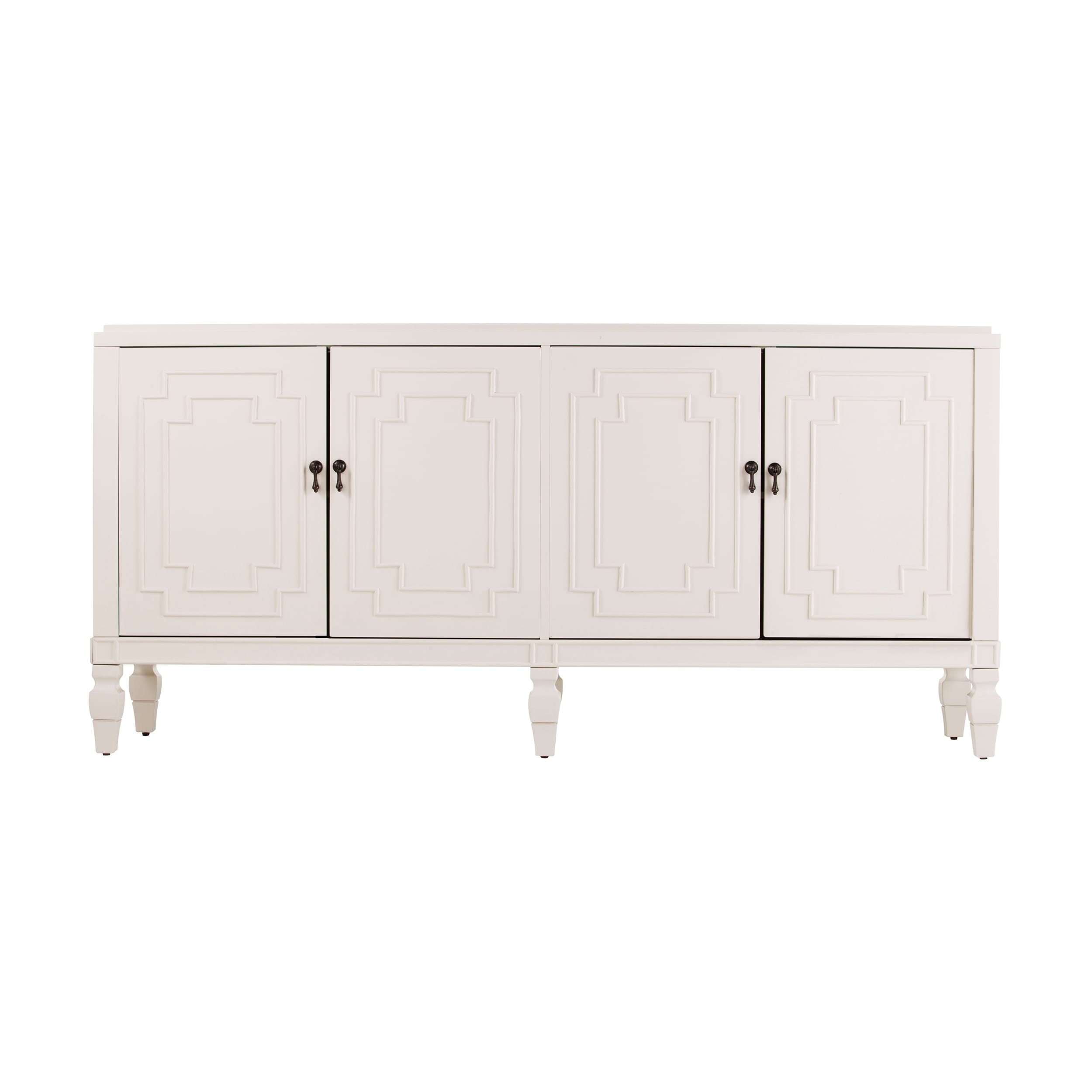 Copper grove taborley transitional white wood accent cabinet hotsell