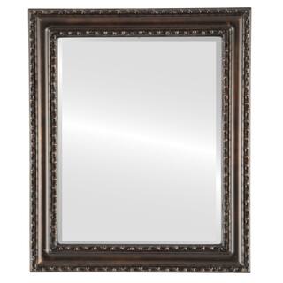 Dorset Framed Rubbed Bronze Rectangle Mirror - Antique Bronze