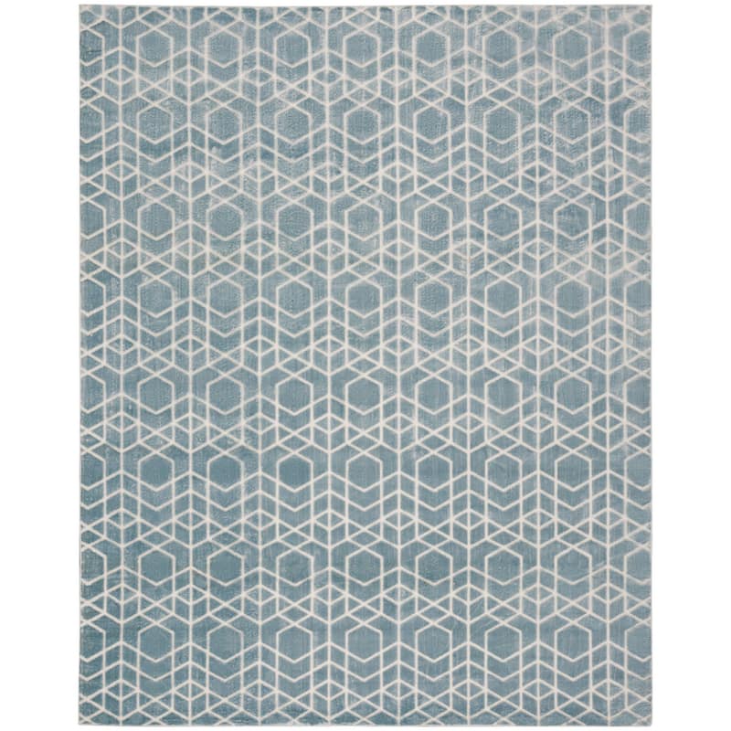 Nourison Washable Charm Indoor only Geometric Area Rug