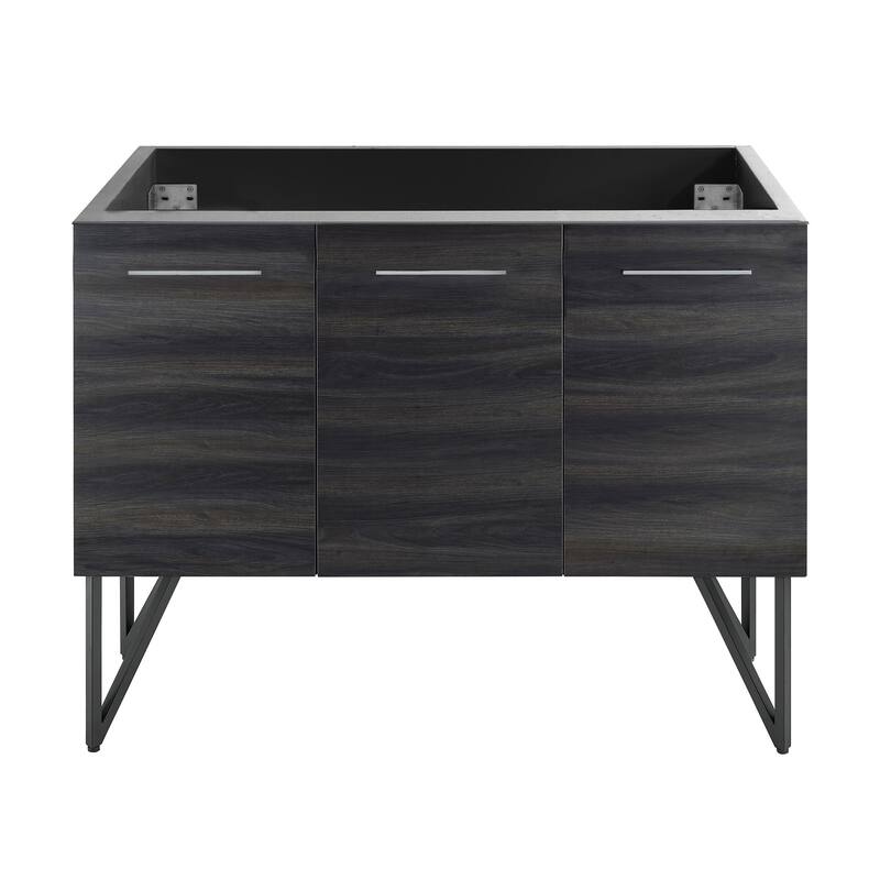 Annecy 48 Black Walnut Bathroom Vanity Cabinet Only (Sm-Bv224)