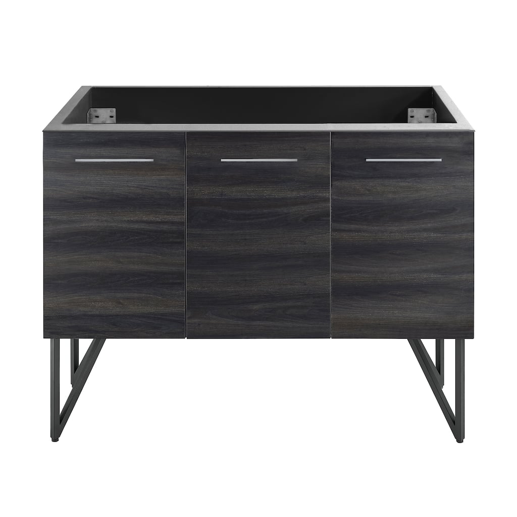 Annecy 48 Black Walnut Bathroom Vanity Cabinet Only (Sm-Bv224)