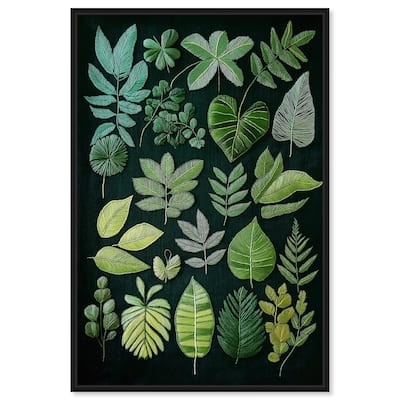 Leaf Library II Canvas by Art Remedy