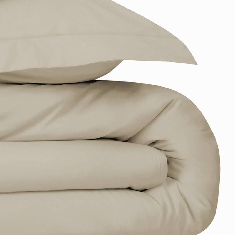 Farm to Home Dreamy Cotton Duvet Set with Button Closure, 2-Piece