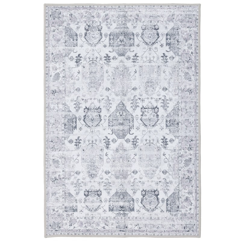 Washable Non-Slip Area Rug,Stain Resistant Low-Pile Carpet,2X3 - 2' x 3' Oval