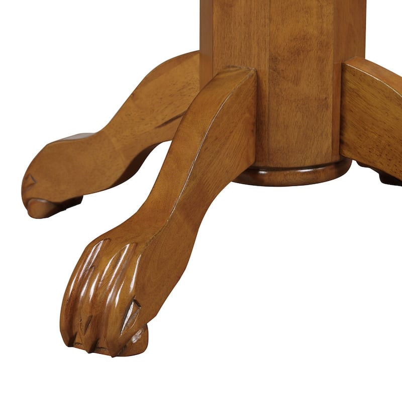 Florence 30-inch Round Wood Pub Table