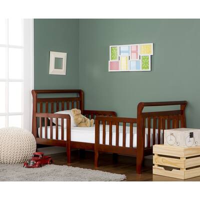 Dream On Me Emma Espresso 3-in-1 Convertible Toddler Bed