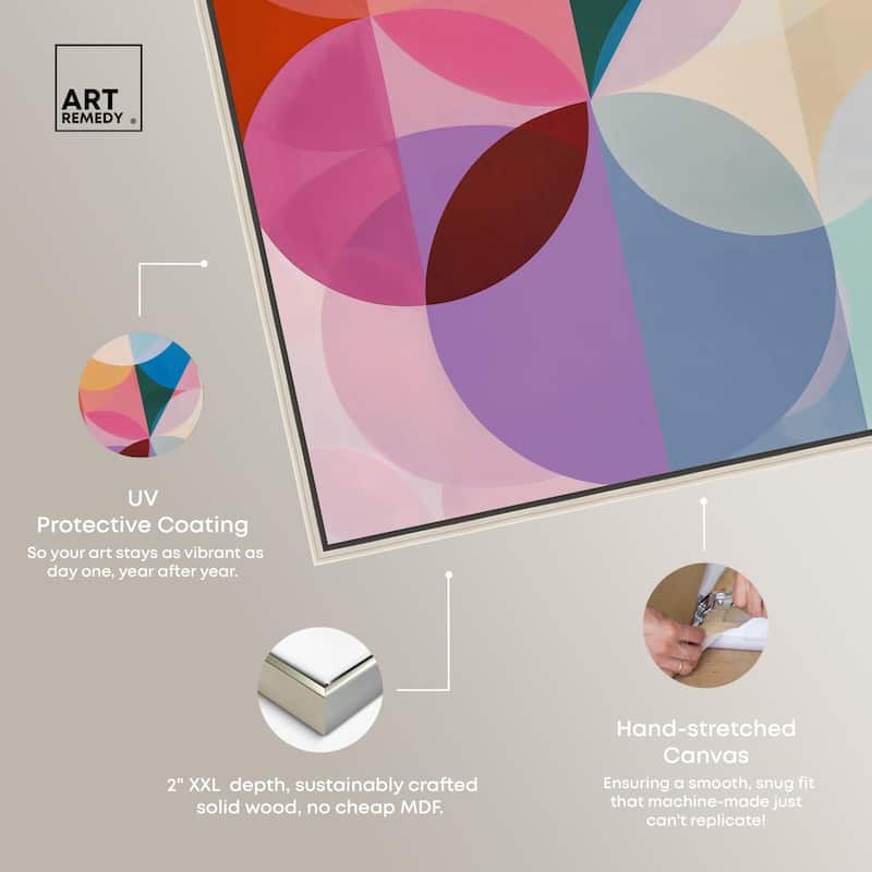 Oneiric Circles III Canvas by Art Remedy