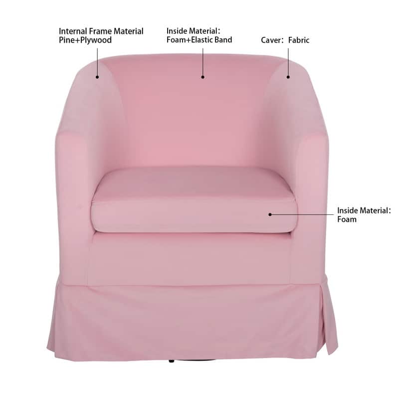 27.36" Wide Swivel Chair
