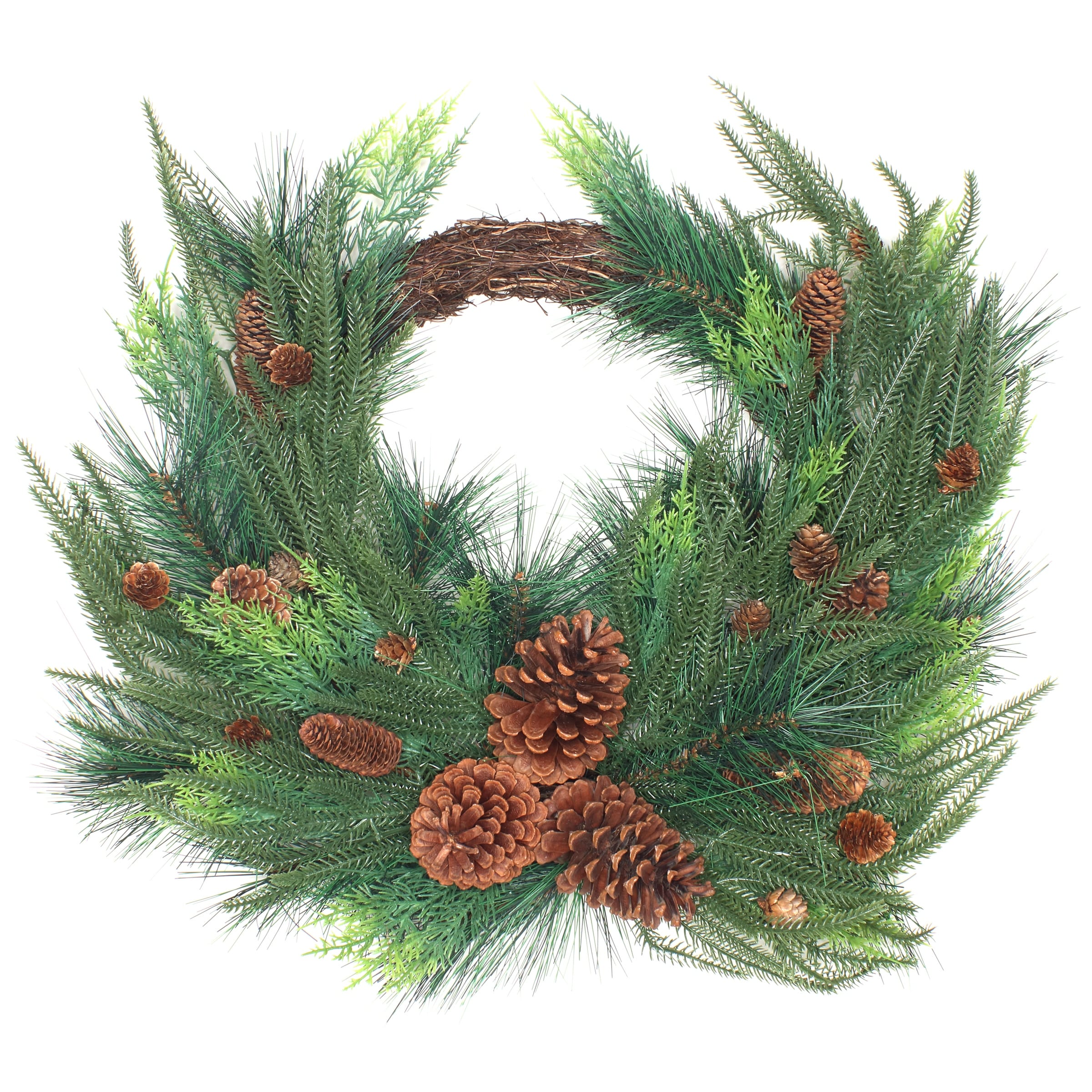 National Tree Company 26 in. Mixed Pine Christmas Wreath - 26 in
