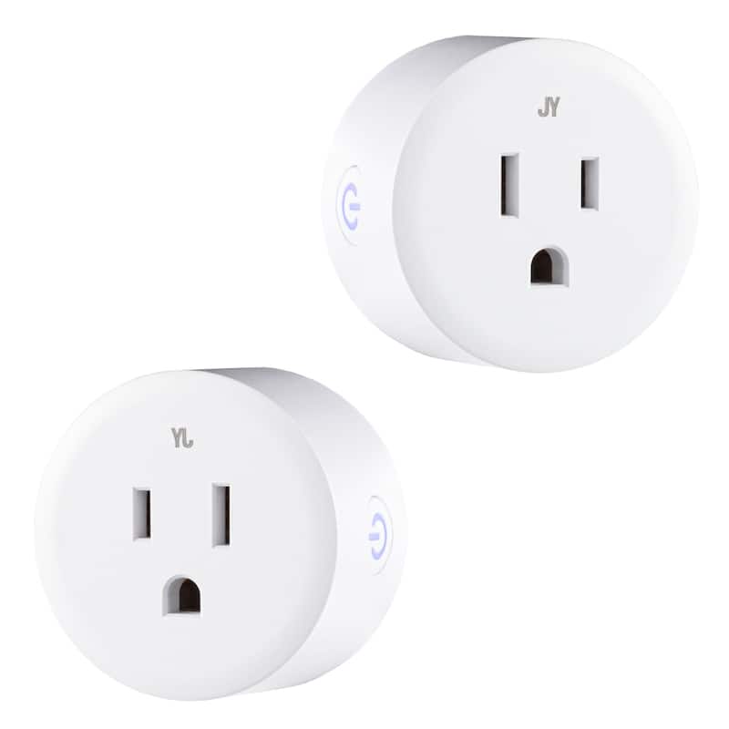 Smart Plug WiFi Remote App Control for Lights & Appliances; No Hub Required by JONATHAN Y