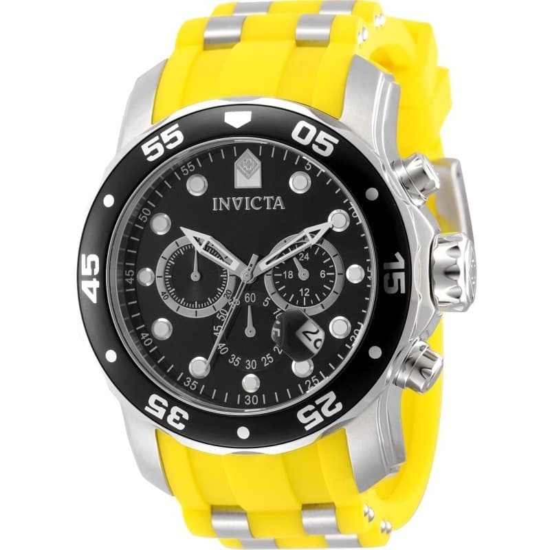 Invicta Men's 49830 Pro Diver Quartz VD53 Metal Dial Watch - Black