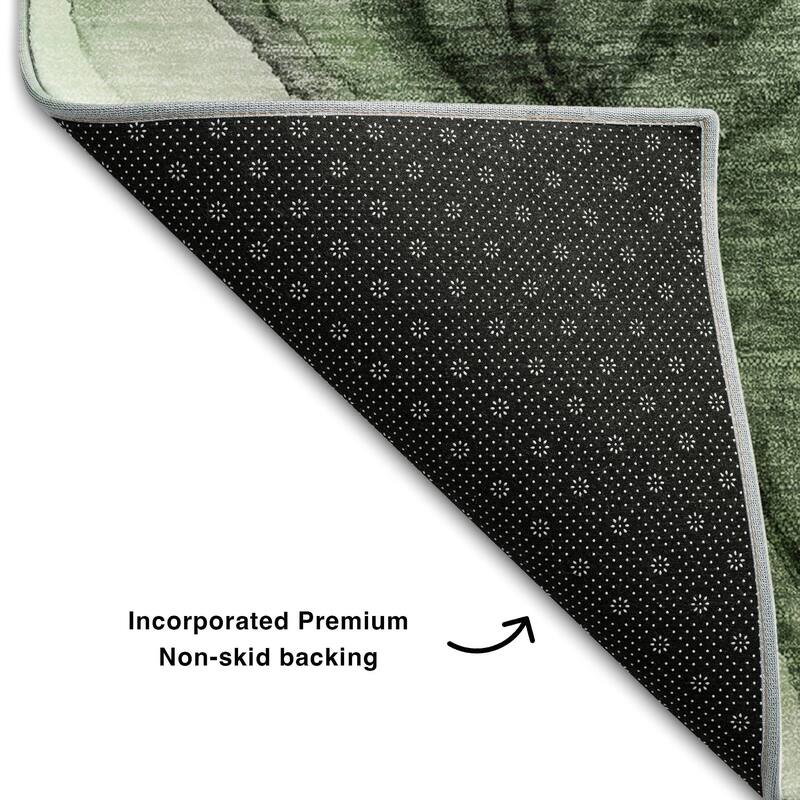 Premium Washable Super Soft Abstract Contemporary Mayfield Rug