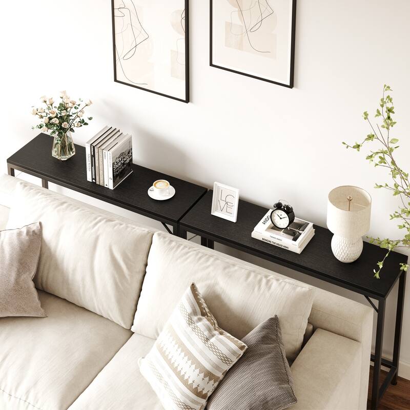 Behind Couch Table, Rustic Console Table