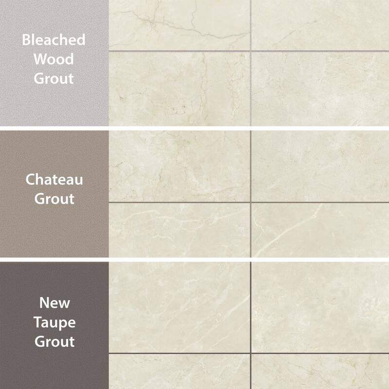 Merola Tile Reve Beige 23-1/2" x 23-1/2" Porcelain Floor and Wall Tile
