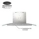 preview thumbnail 10 of 10, Cosmo 30 in. Ducted Wall Mount Range Hood in Stainless Steel with Touch Controls, LED Lighting and Permanent Filters