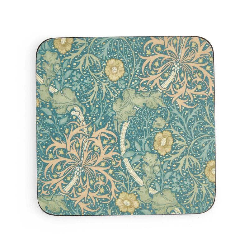 Pimpernel Morris & Co Coasters Set of 6 Assorted Designs - 4"x4"