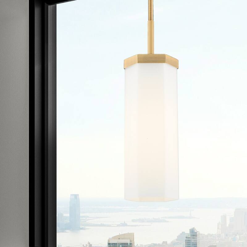 Innovations Lighting 463-1S-G463-12WH Blakeley 5" Wide Mini Pendant