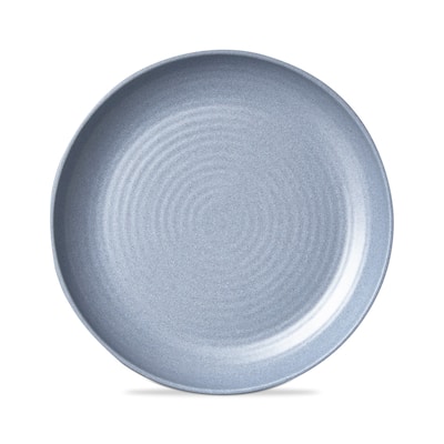 Light Blue Brooklyn Melamine Brooklyn Melamine Plastic Dinning Salad Plate Dishwasher Safe Indoor/Outdoor 9x9 inch Salad Plate