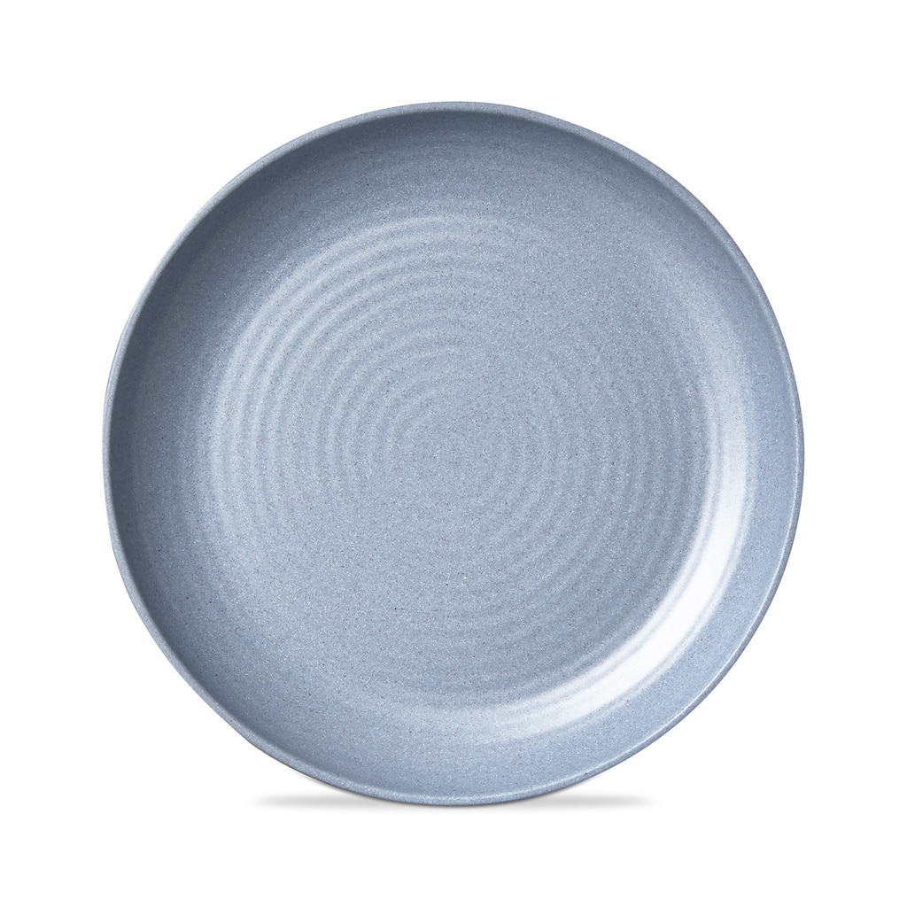 Light Blue Brooklyn Melamine Brooklyn Melamine Plastic Dinning Salad Plate Dishwasher Safe Indoor/Outdoor 9x9 inch Salad Plate