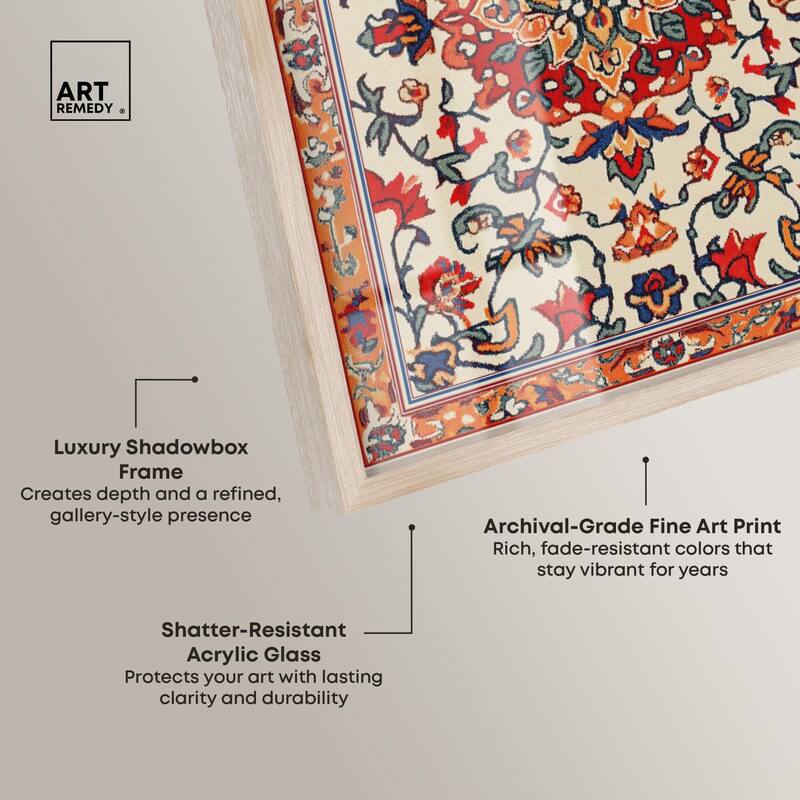 Morrocan Garden II Shadowbox by Art Remedy