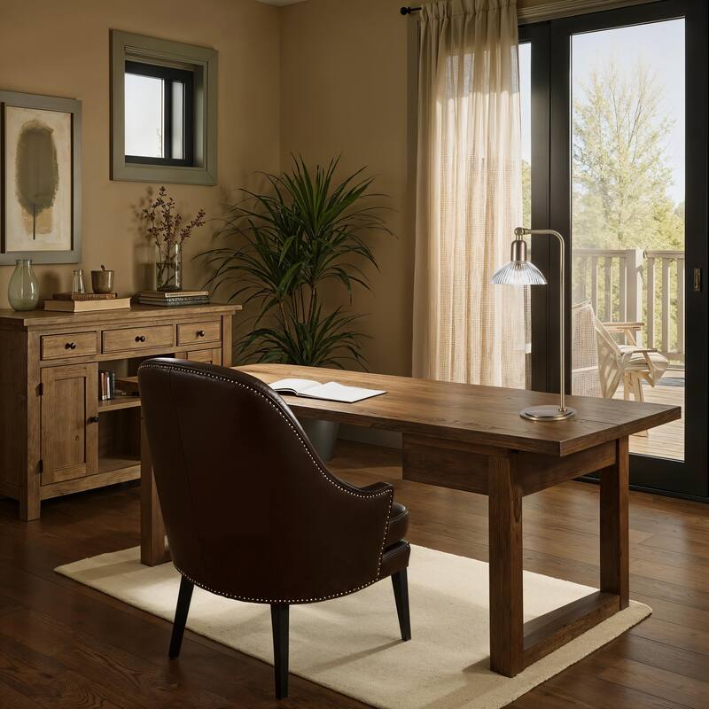 Renwil Samos 20.75" Height Table Lamps, Antique Brushed Brass