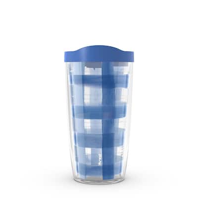 Tervis Blue Denim Made in USA Double Walled Insulated Travel Tumbler, Classic