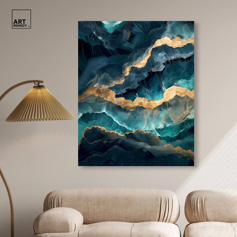 Power Edge I Canvas by Art Remedy, Gallery Wrapped