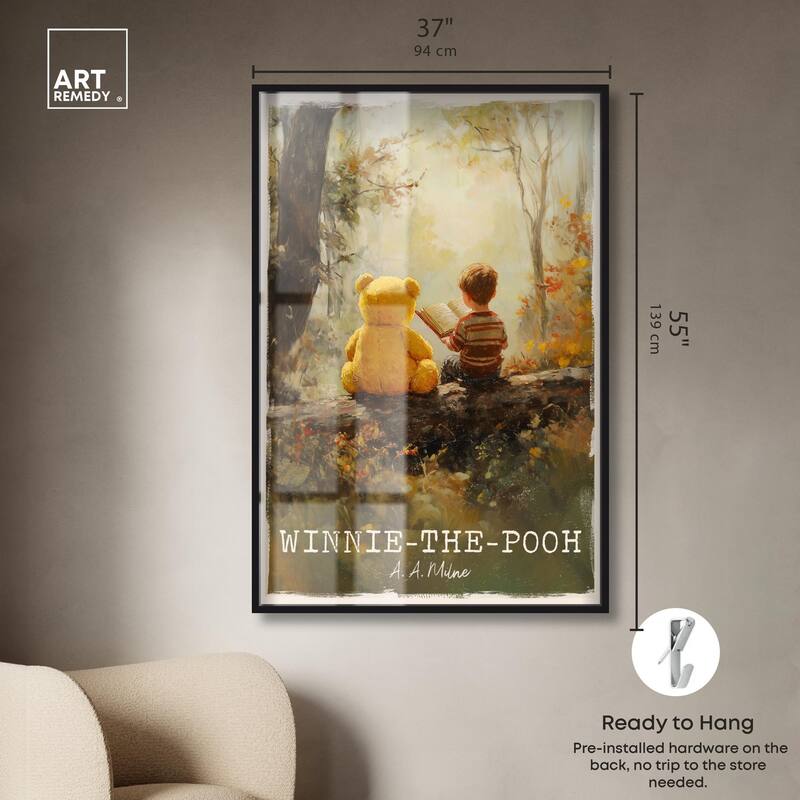 Classic Winnie the Pooh Shadowbox by Art Remedy