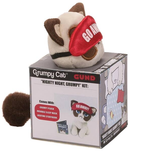 Shop Grumpy Cat Box O Grump 4 5 Plush Nighty Night Grumpy