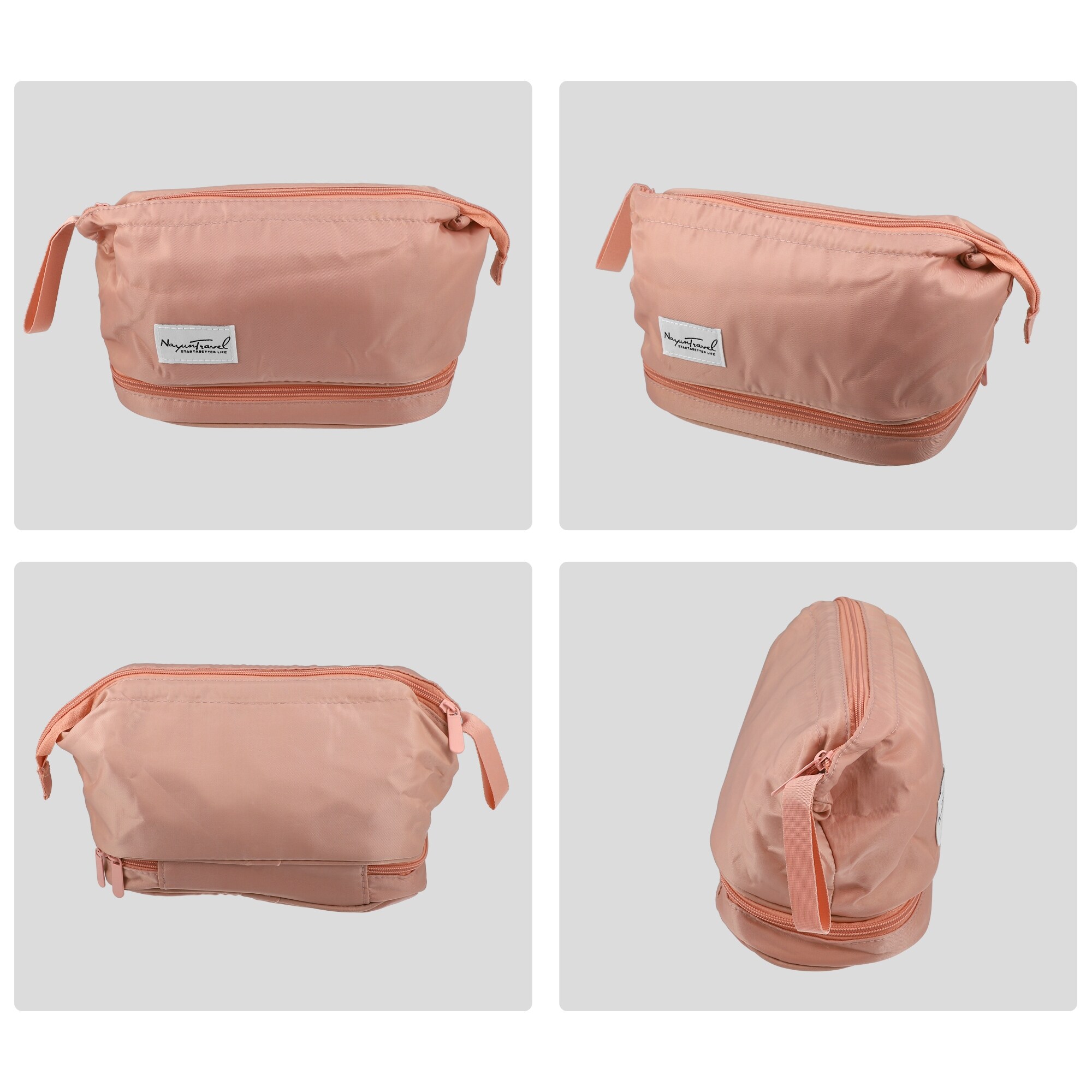 Makeup Bag Cosmetic Travel Bag Waterproof Toiletry Bag for Women Nylon - Bed  Bath & Beyond - 42474213