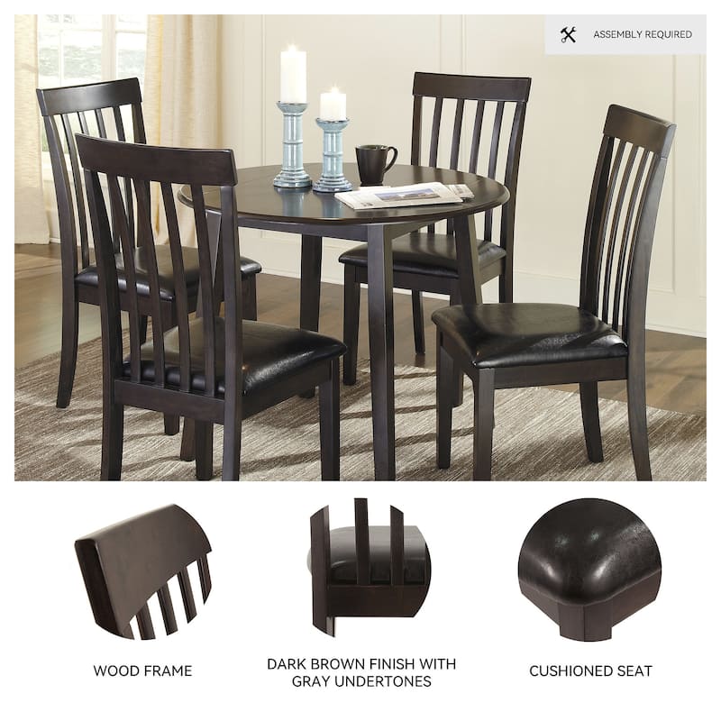 Hammis Dark Brown Dining Room Chair (Set of 2)