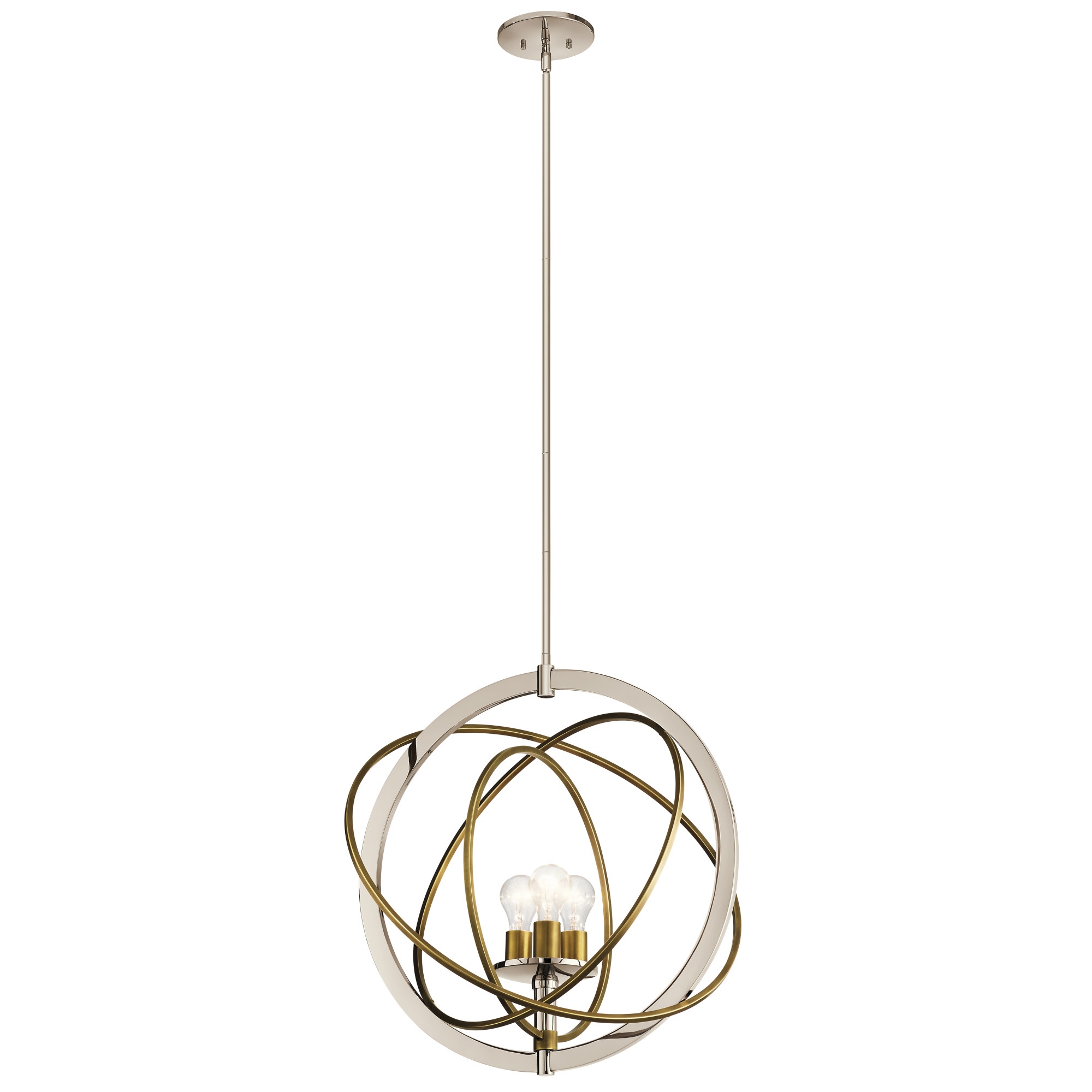 Kichler Ibis 3 Light 22 1 2 Wide Globe Chandelier Bed Bath Beyond 39783504
