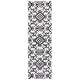 preview thumbnail 43 of 86, SAFAVIEH Handmade Blossom Linna Modern Floral Wool Rug 2'3" x 8' Runner - Ivory/Black - Runner