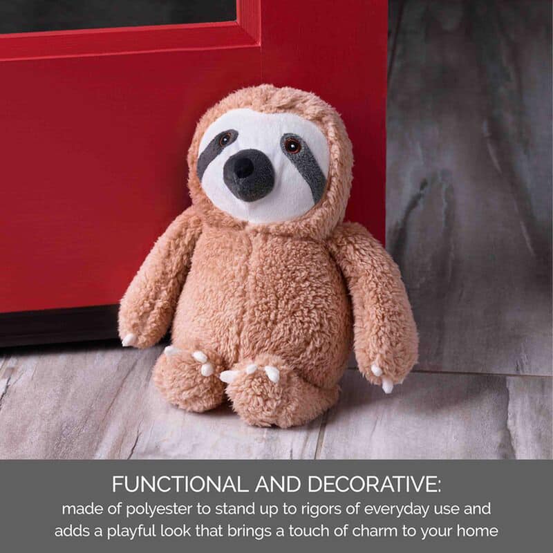 Elements Brown Sloth Door Stopper, 8 Inch - N/A
