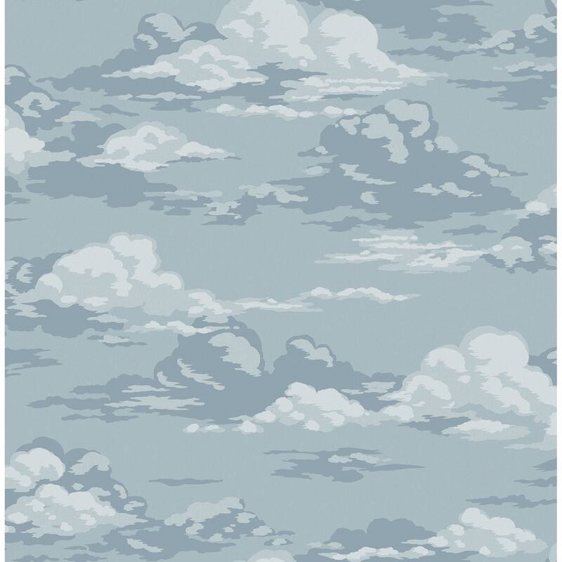 Cumulus Blue Clouds Wallpaper
